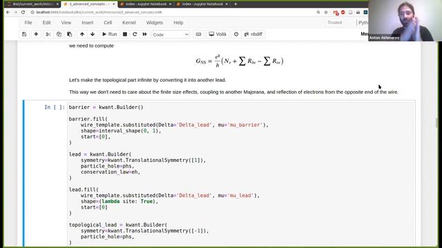 Quantum transport workshop: advanced concepts смотреть онлайн