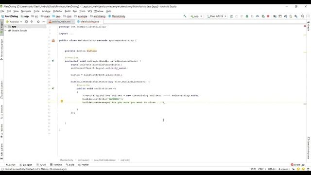 Android Alert Dialog Box URDU HINDI | How to create Alert Dialog Box in Android смотреть онлайн