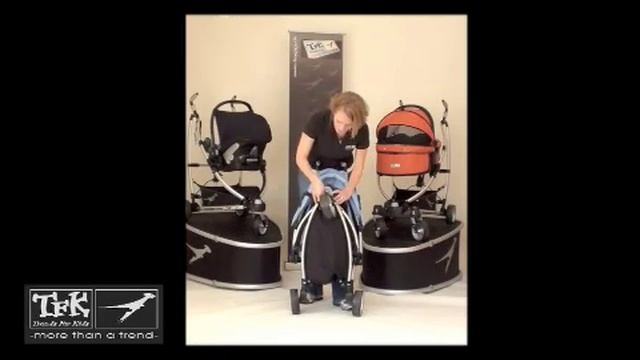 TFK Buggster S Stroller - Folding Instructions смотреть онлайн