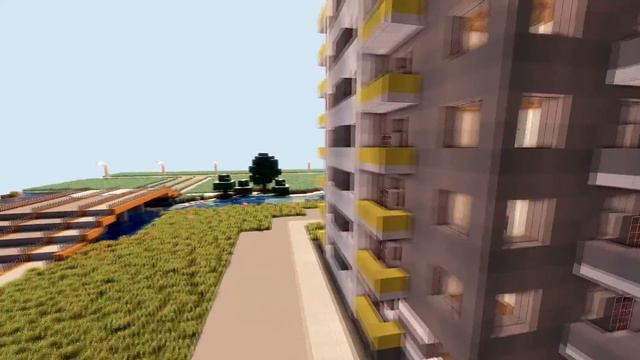 Российский город в Minecraft ч.64 "Автосалон Mерседес" смотреть онлайн