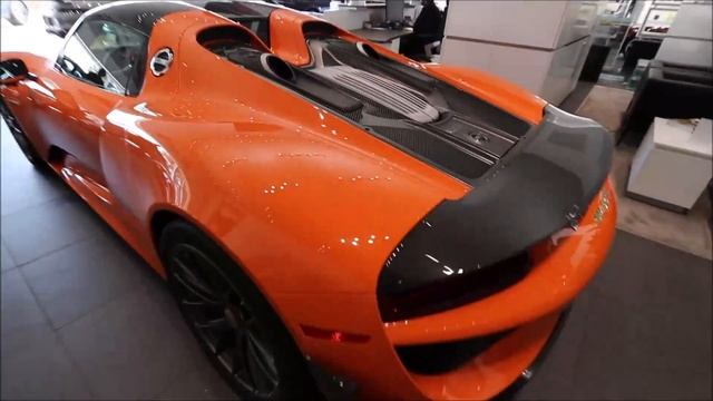 1 of 3 PTS GT3 RS Orange Porsche 918 Spyder смотреть онлайн