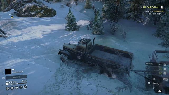 SnowRunner | Oil Tank Delivery | Step 33-64 "Crocodile" Truck | North Port, Alaska | 2K Gameplay смотреть онлайн