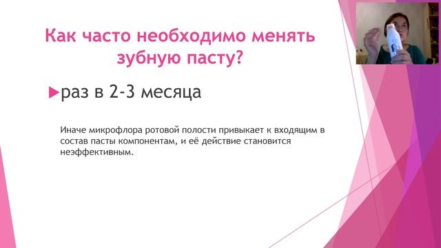 Вебинар Ларисы Недоруевой "Уход за полостью рта" смотреть онлайн
