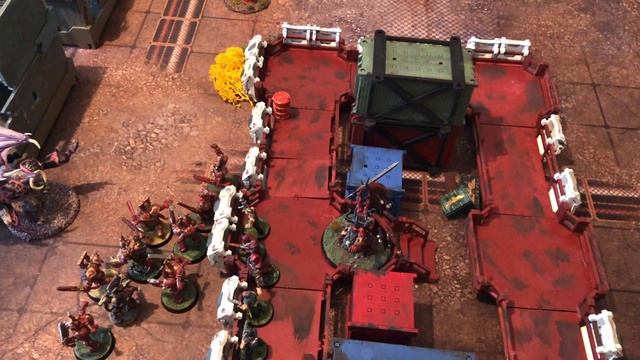 Warhammer 40k Battle Report Slow Grow Campaign World Eaters vs Emperors Children. смотреть онлайн