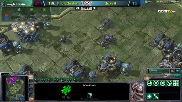 FruitDealer vs MarineKing (ZvT) Set 2 2010 Open Season 2 GSL - StarCraft 2 смотреть онлайн
