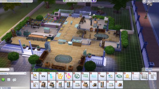 BUSY VET CLINIC||THE SIMS 4 CATS N DOGS|| PART 3 смотреть онлайн