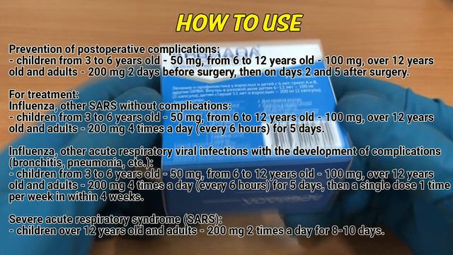 Arbidol Capsules How To Use: Uses, Dosage, Side Effects, Contraindications