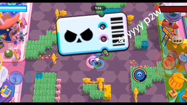 Обзор на нового бойца кита и на бравл пасс плюс 😻 #бравлстарс #brawlstars