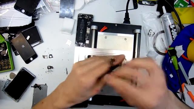Замена рамки дисплея Iphone 5S смотреть онлайн