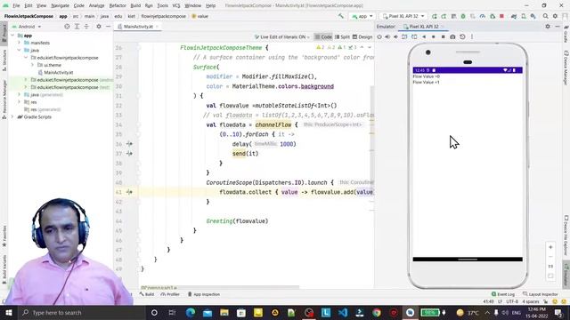 how to use channelflow lambda expression in jetpack compose | Dr Vipin Classes смотреть онлайн