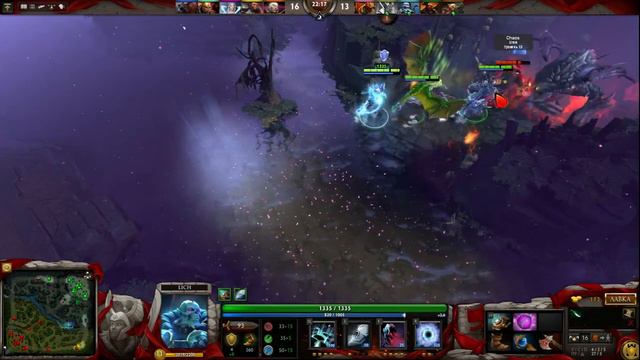 Dota 2 Пытаемся играть за Lich