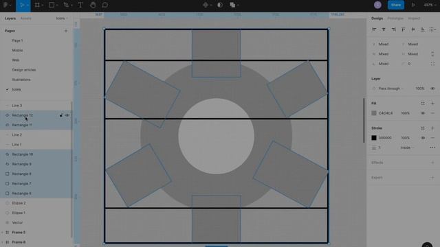 Steps for designing an Icon || Designing Icons in Figma || Design an icon in under 5 minutes смотреть онлайн