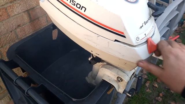 Johnson Seahorse 4hp Twin Cylinder Outboard смотреть онлайн
