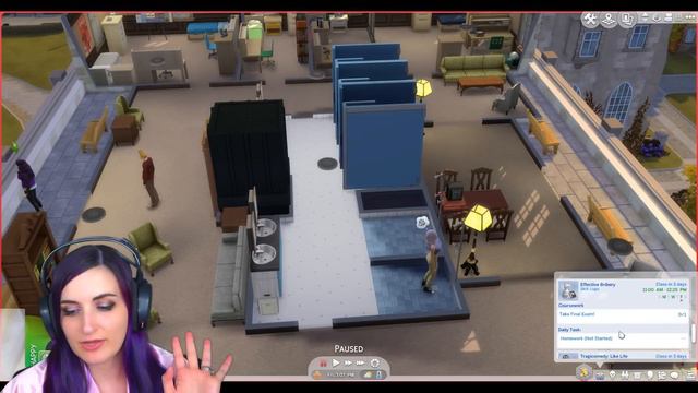 Attending University Classes UNTIL I DIE ...in The Sims 4 смотреть онлайн