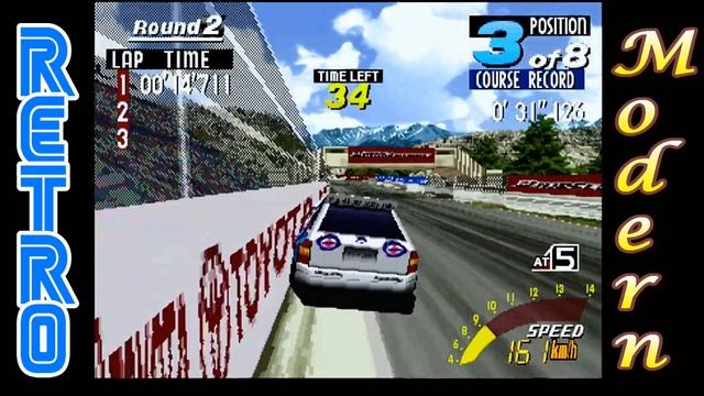 Unlocked- Sega Rally Cars In Sega Touring Car Championship (Sega Saturn) смотреть онлайн