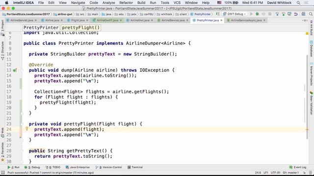 Java@PSU Summer 2017 Week 7, Part 1 смотреть онлайн