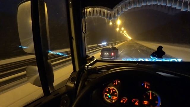 Вырвались на щебень!)) Продули DAFам поршня)) смотреть онлайн