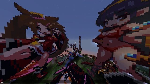 Minecraft Pixel Art World Tour......NSFW смотреть онлайн