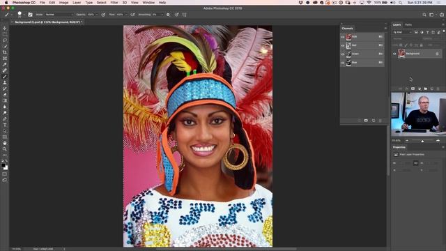 How to CUT OUT IMPOSSIBLE images in Photoshop смотреть онлайн