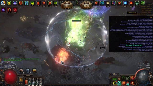 [PoE 3.19] Trinity Deadeye Venom Gyre - T16 Legion Dunes