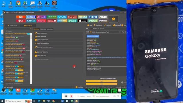 A14 5g M32  A41 F22 Frp Remove One Click Download Mode Unlock Tool