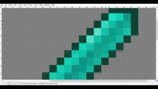 Speedart: Faithful 32x Diamond Sword Reshade (Using GIMP) смотреть онлайн