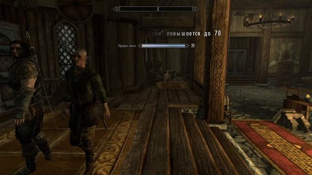 TES V Skyrim #4 Кач Тяжелых доспехов смотреть онлайн