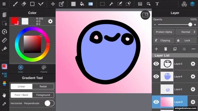 Medibang Tutorial on iPad & Android смотреть онлайн