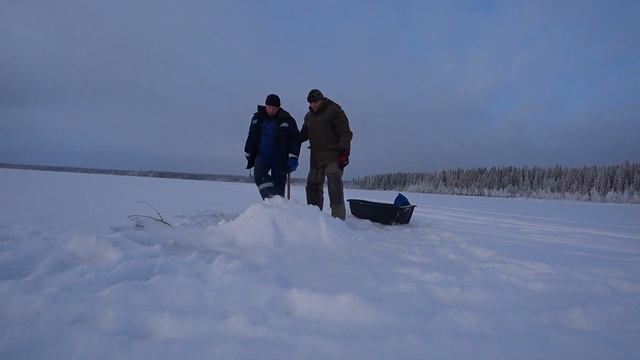 Вторая проверка поставух на налима. смотреть онлайн