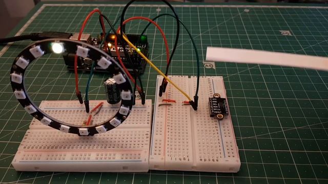 Entfernungsmessung mit dem VL53L0X-Modul смотреть онлайн