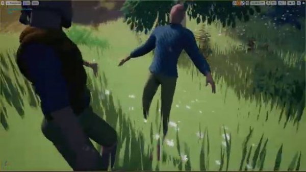 Fake Clothing Simulation for Prismatica [UE4 WIP + Breakdown]