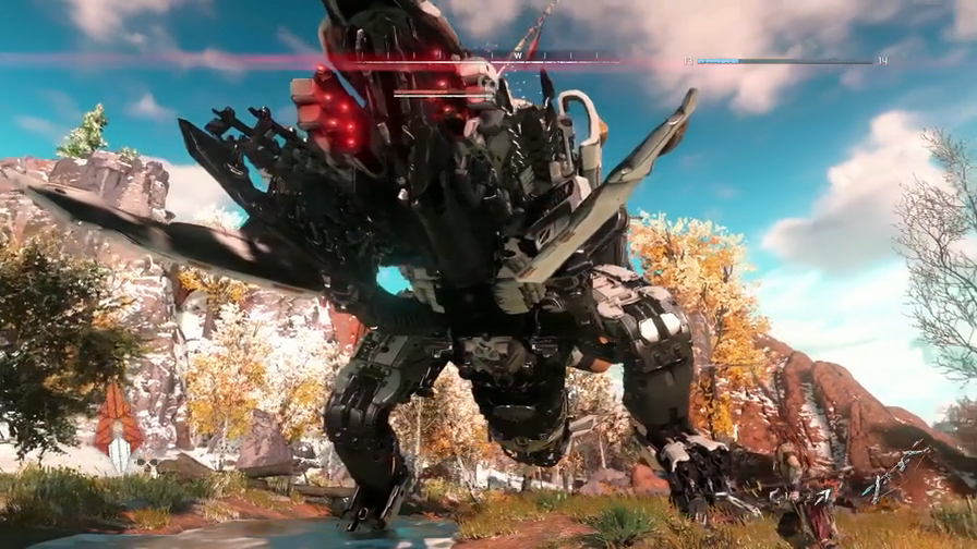 Horizon Zero Dawn - Gameplay Demo (PS4) смотреть онлайн