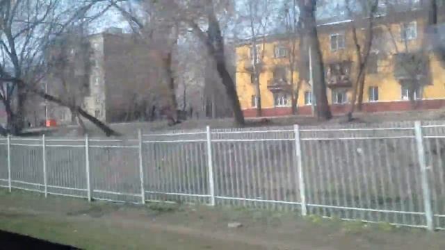Поездка на электропоезде Эг2тв-0??+0?? от станции Дмитровская до станции Тушинская. смотреть онлайн