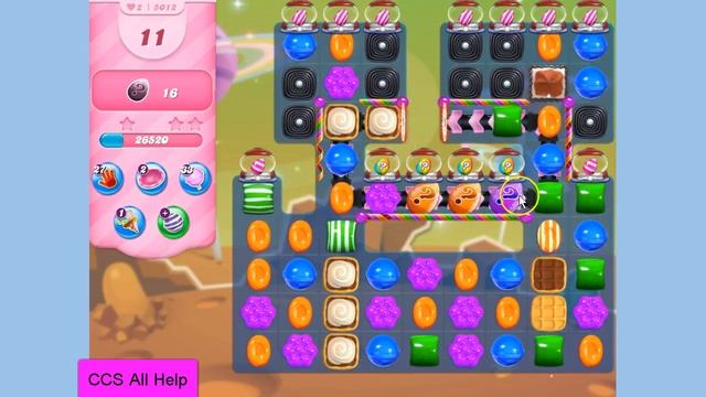 Candy Crush Saga Level 5012 NO BOOSTERS Cookie смотреть онлайн