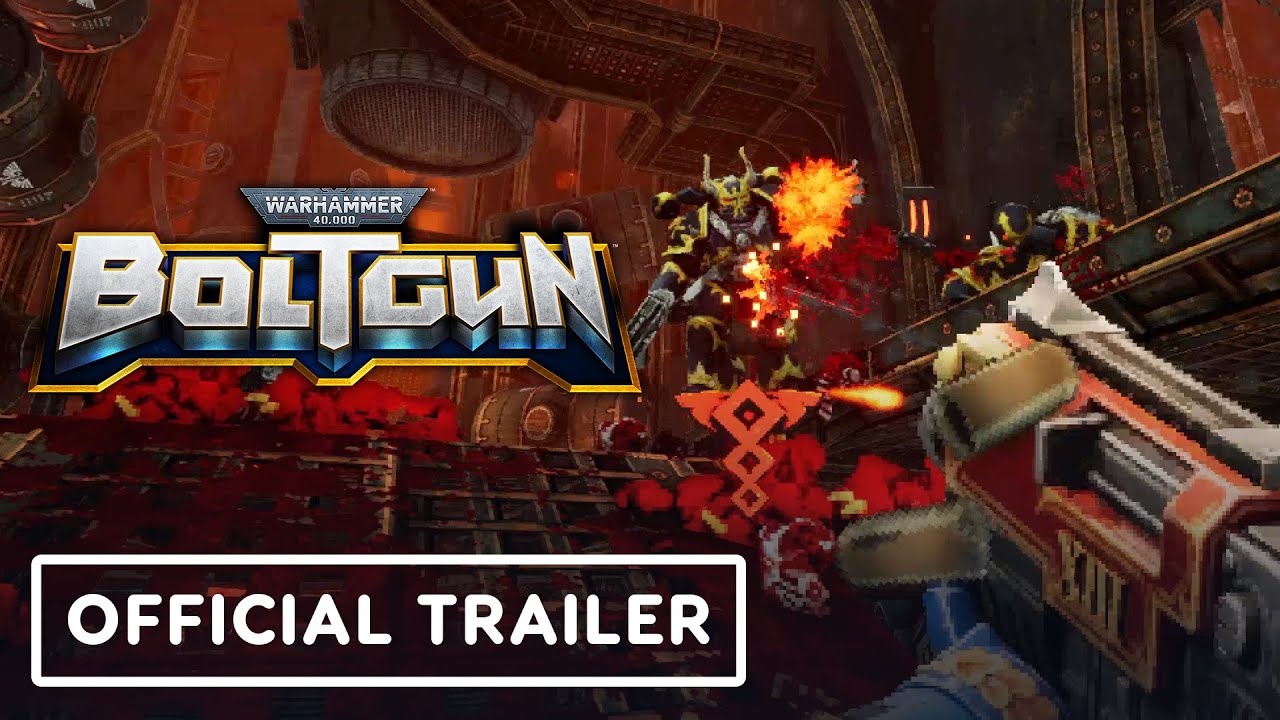 Warhammer 40K Boltgun - Трейлер/Тизер