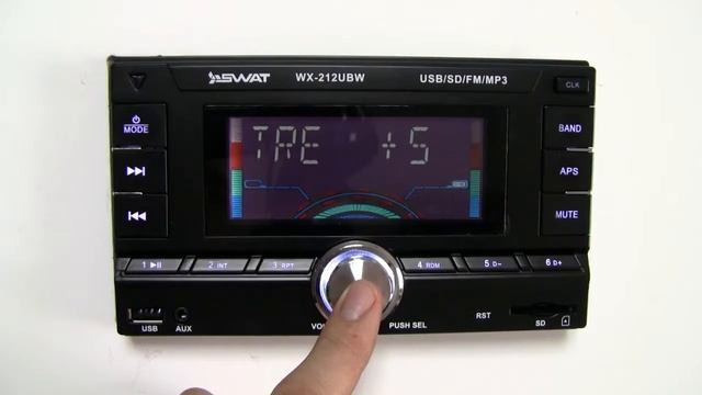 SWAT WX-212UBW | Недорогая магнитола 2 DIN от СВАТ смотреть онлайн