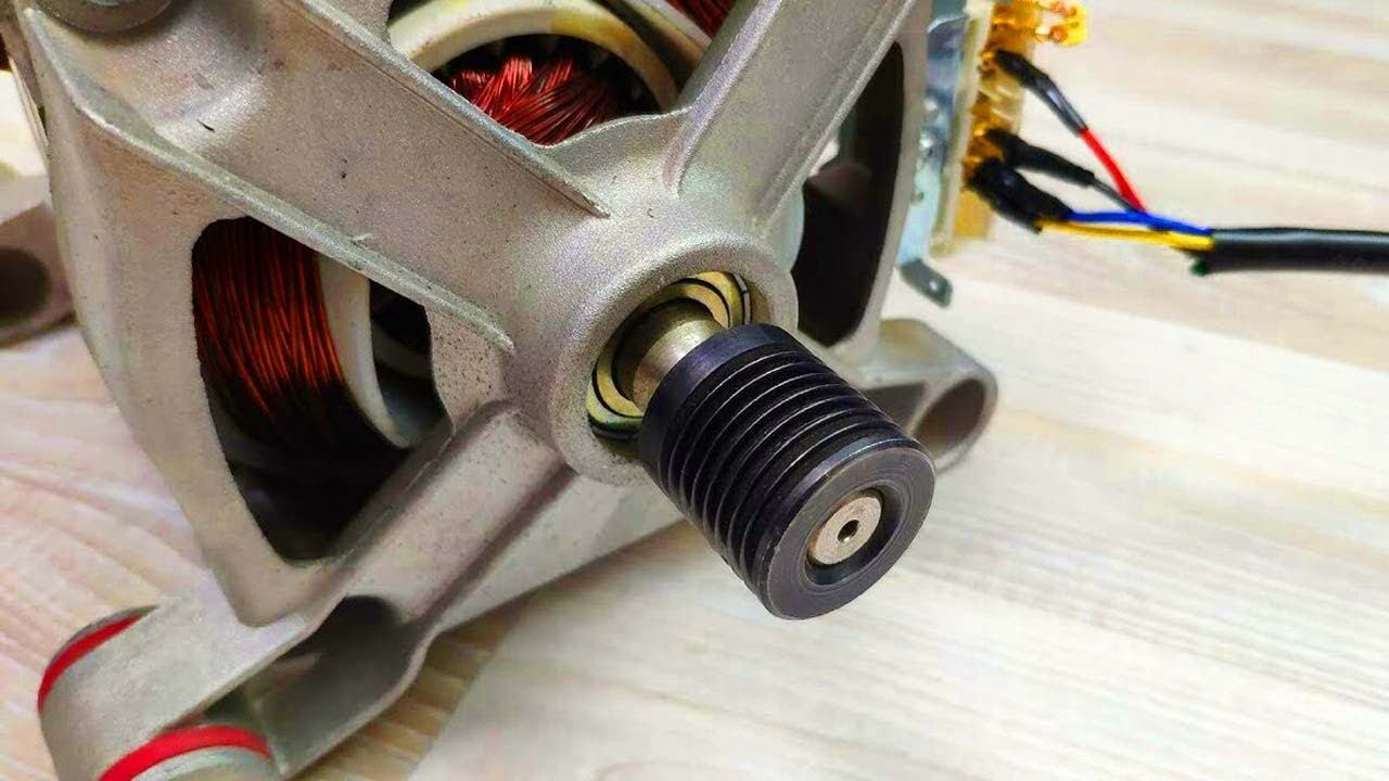 Мощная самоделка из мотора ОТ СТИРАЛКИ! Соседи долго не понимали что это! смотреть онлайн