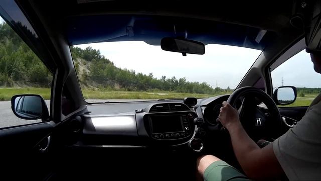 Honda Fit RS в TimeAttack Благовещенск 2017 (3 этап)