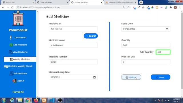 Pharmacy Management System in php laravel with ajax смотреть онлайн