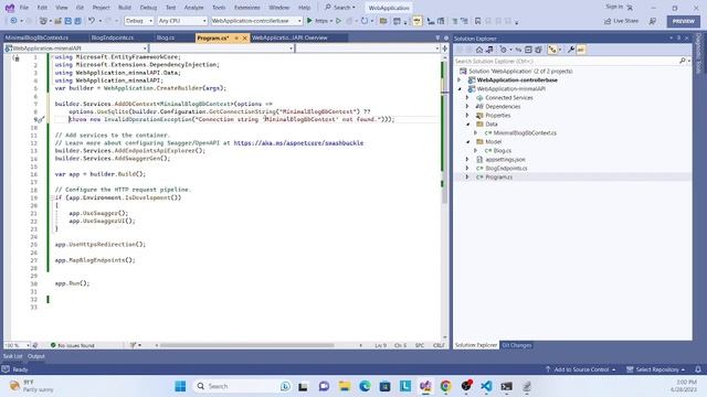 Minimal api .net 7 | GenerateGet | Post | Delete | Put | CURD | SQLite | EF | within 2 minute смотреть онлайн