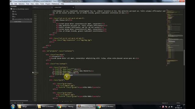 19 projects 2 - HTML CSS Bootstrap Project - A Static Website смотреть онлайн