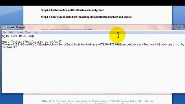 How to integrate Nagios with SMS API смотреть онлайн