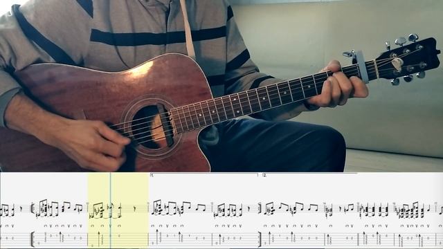 Robin Schulz - Sugar. How To Play On Guitar (notes+TAB). Как Играть На Гитаре (ноты+ТАБы). смотреть онлайн