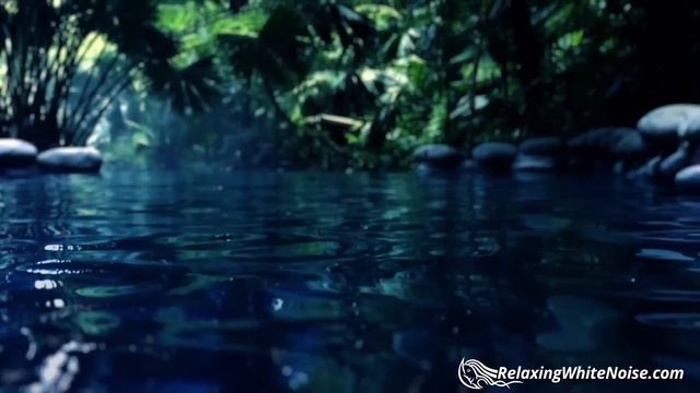 Water Sounds for Sleep or Focus | White Noise Stream 10 Hours смотреть онлайн