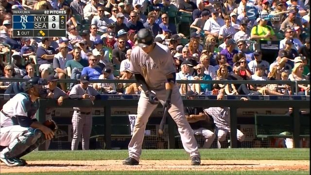 Бейсбол. MLB. Сиэтл Маринерс - Нью-Йорк Янкиз (24.08.2016) [RU] смотреть онлайн