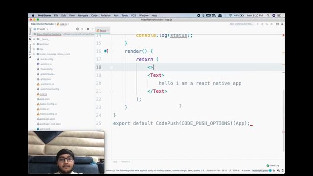 react-native code-push (2020) complete tutorial in hindi смотреть онлайн