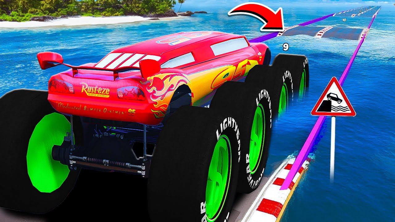 СМОЖЕТ ЛИ ВОСЬМИКОЛЁСНЫЙ МОЛНИЯ МАКВИН ПРОЕХАТЬ ГЛУБОКУЮ ЯМУ С ВОДОЙ ГТА 5 МОДЫ МУРКА смотреть онлайн