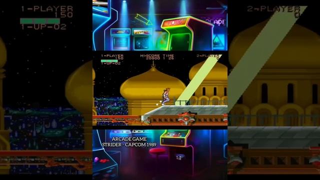 STRIDER - CAPCOM 1989 • ARCADE GAME #shorts смотреть онлайн