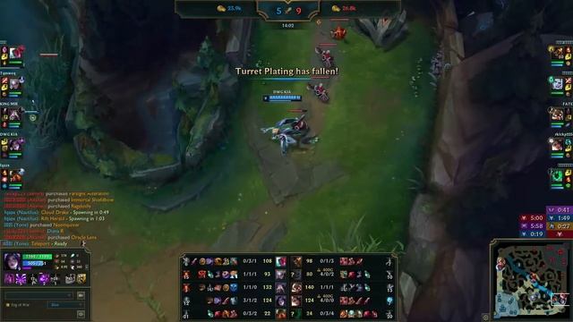 DWG KIA (Kaisa) - 13/2/8 KDA GAMEPLAY смотреть онлайн