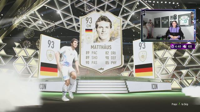 I PACKED AN INSANE PRIME ICON & UCL RTTF CARD!!! - FIFA 22 смотреть онлайн